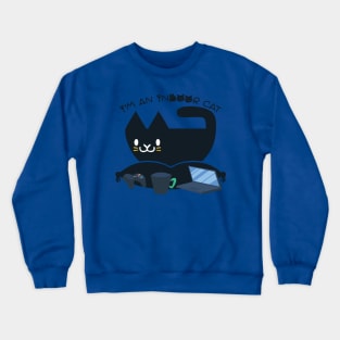 I’m An Indoor Cat Crewneck Sweatshirt